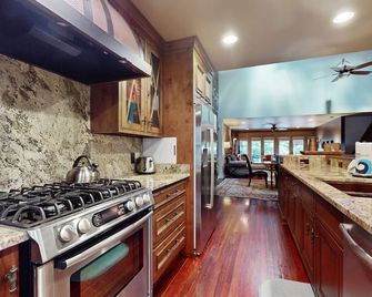 Elegantly Remodeled All-Suite Downtown Loft w/ Balcony & Chefs Kitchen - Asheville - Kitchen