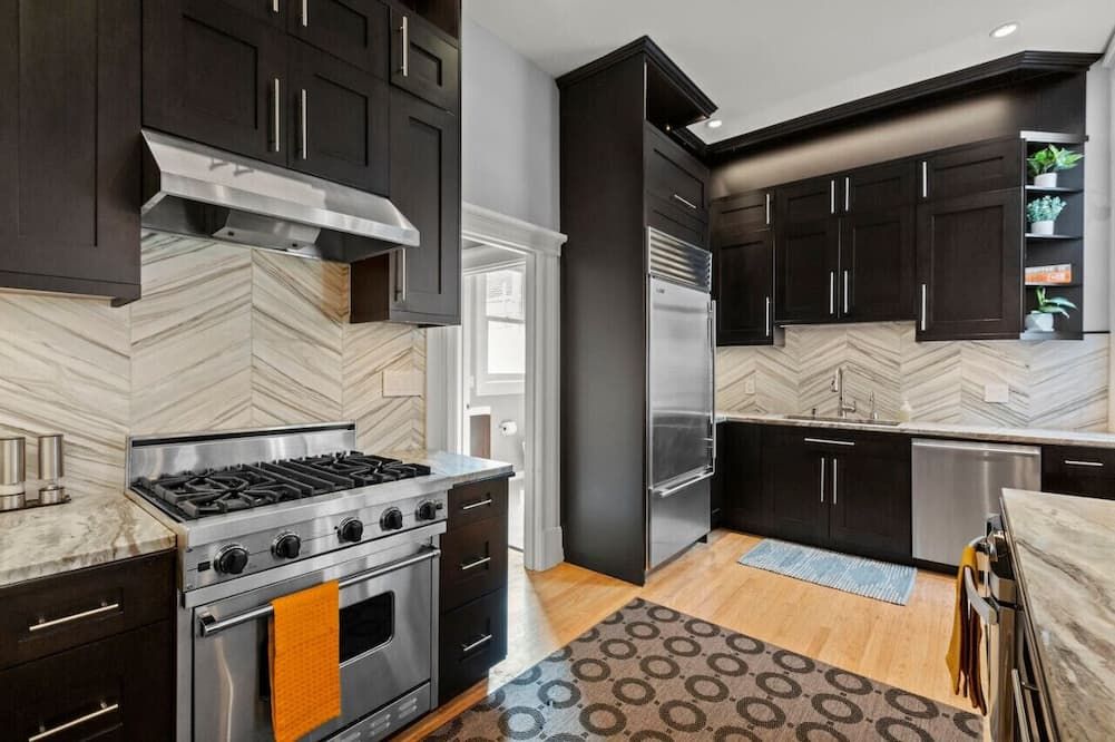 Modern Charming Pacific Heights Home Best Location - סן פרנסיסקו - מטבח