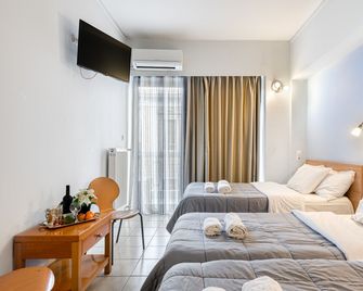Diros Hotel - Athen - Phòng ngủ