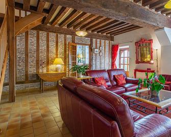 Gîte 4 chambres avec piscine couverte et jardin proche des châteaux de la Loire - FR-1-491-370 - Valloire-sur-Cisse - Wohnzimmer