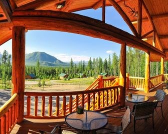 Paddle Ridge - West Glacier - Balkon