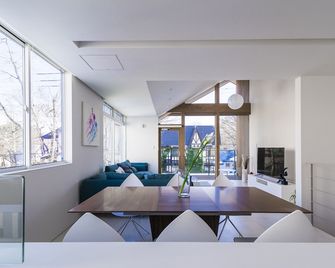 Hakuba White Fox Chalet - Hakuba - Soggiorno