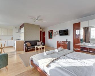 Dom & House - Apartments Old Town Targ Rybny - Self Check-in, Parking, River View - Gdansk - Quarto