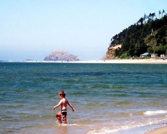 Rustic Oceanfront Cottage Rental On Neta - Netarts - Beach