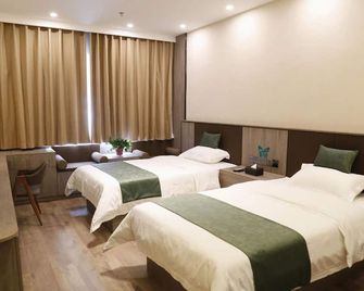 Greentree Inn Anyang Neihuang County Zaoxiang Avenue - Anyang - Slaapkamer