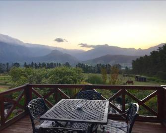 Courchevel Cottages - Franschhoek - Balcony