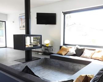 Afife Nastassja Duplex Villa - Mountain, Sea & Private Pool - Afife - Sala de estar