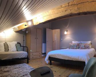 Aux Belles Vacances - Adults Only - Caux-et-Sauzens - Habitación