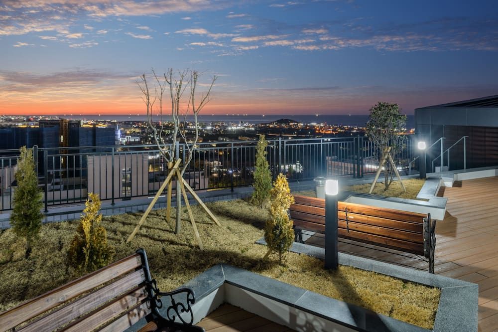 Ventimo Hotel & Residence Jeju - جيجو - شرفة