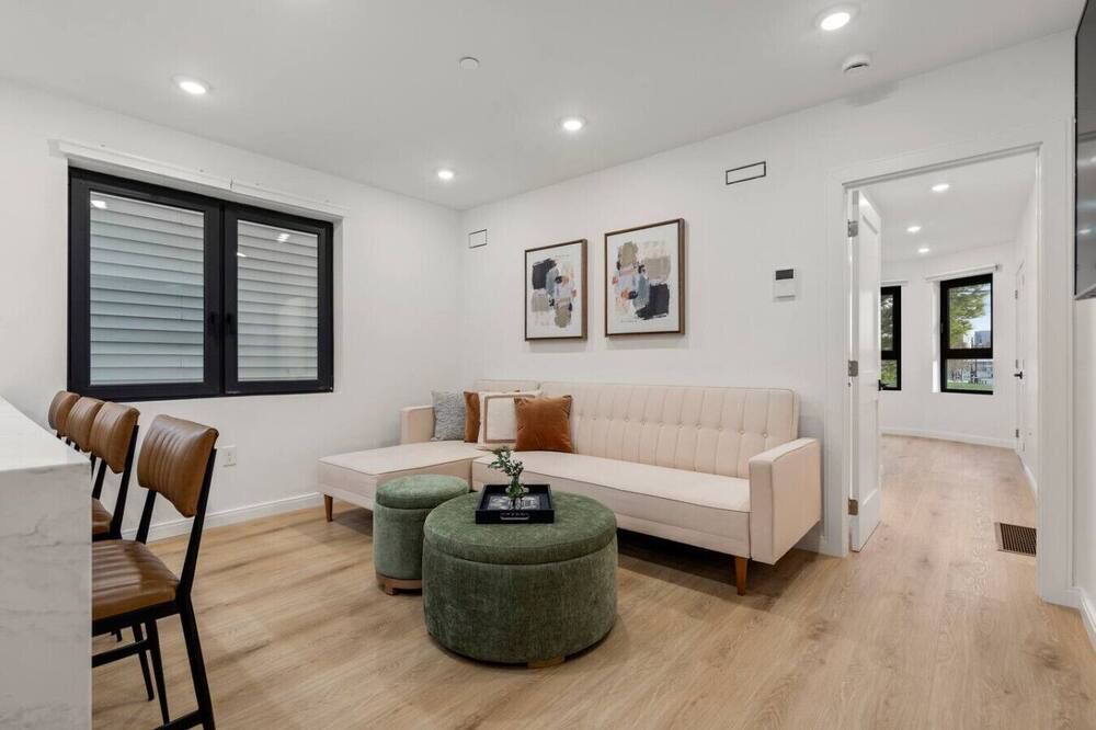 Modern Coastal City Stay Waterfront and Airport - בוסטון - סלון