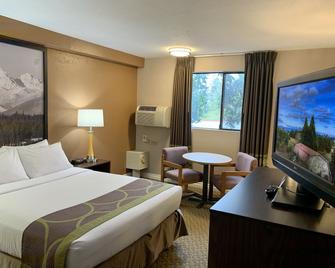 Super 8 by Wyndham Port Angeles at Olympic National Park - Port Angeles - Schlafzimmer