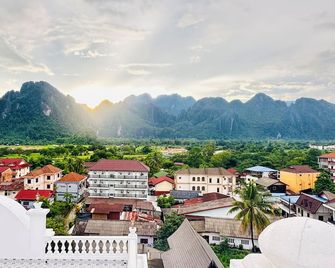 Sky hotel - Vang Vieng - Udsigt