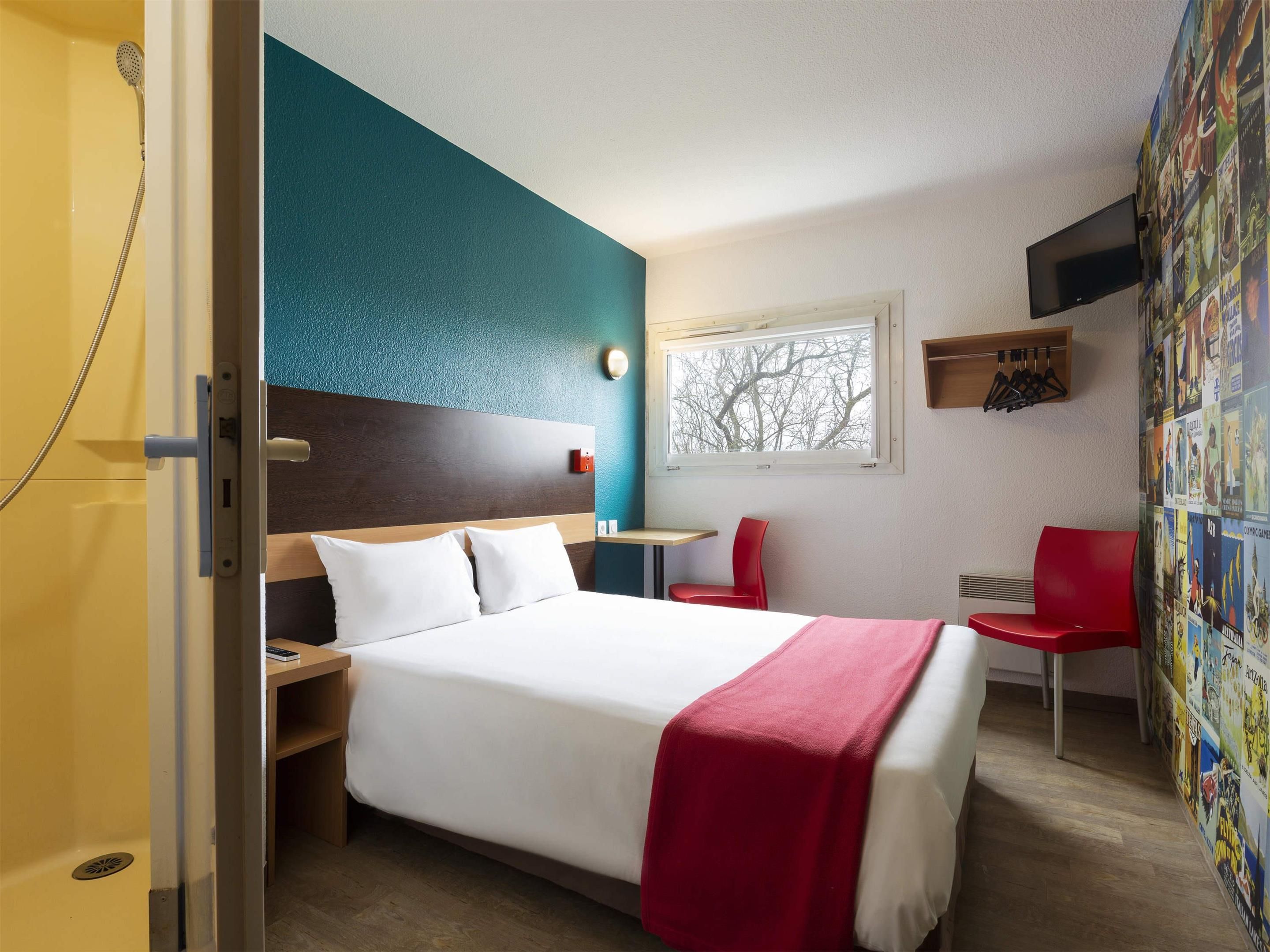 hotelF1 Nemours - Nemours - Schlafzimmer