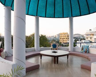 Stamps by Eight Continents, Pushkar - Pushkar - Balcony