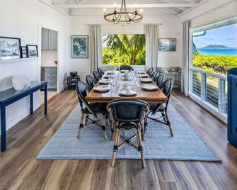 Newly Remodeled And The Best Access To Sandy Lanikai Beach! Nuc # 90/Tvu-0031 - Kailua - Salle à manger