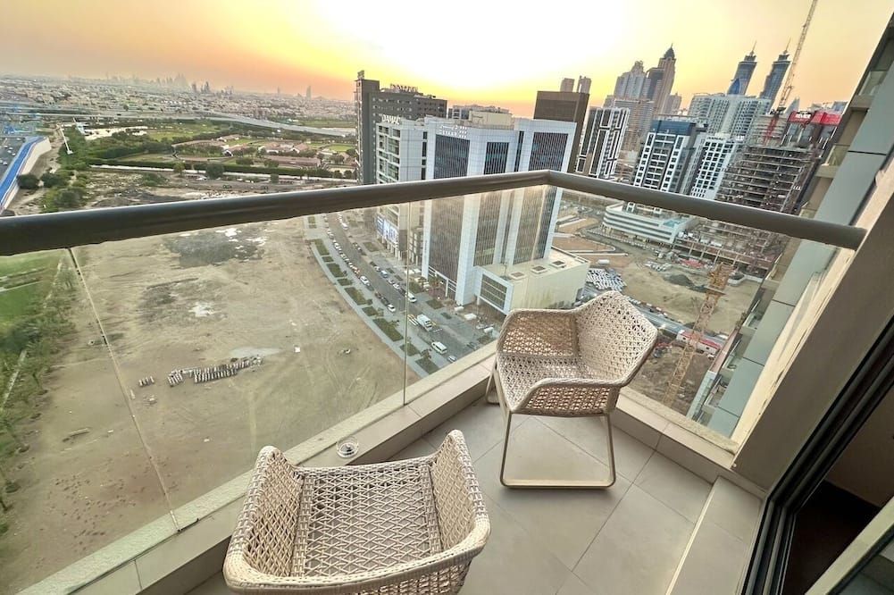 Lakeside Hostel Downtown - Dubaï - Balcon