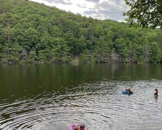 Pedal Boat Paddle Boards Hotcool Tub & Fire Pit - Monticello
