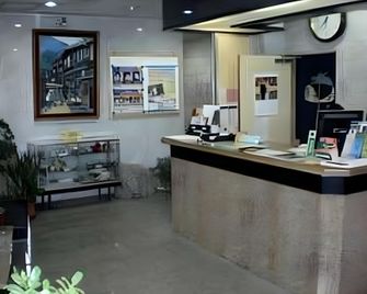 Business Ena Plaza Hotel - Ena - Rezeption