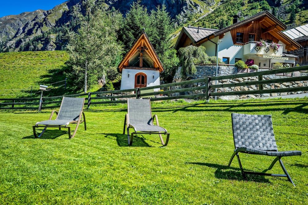 Haus Bergheim - St. Leonhard im Pitztal - פטיו