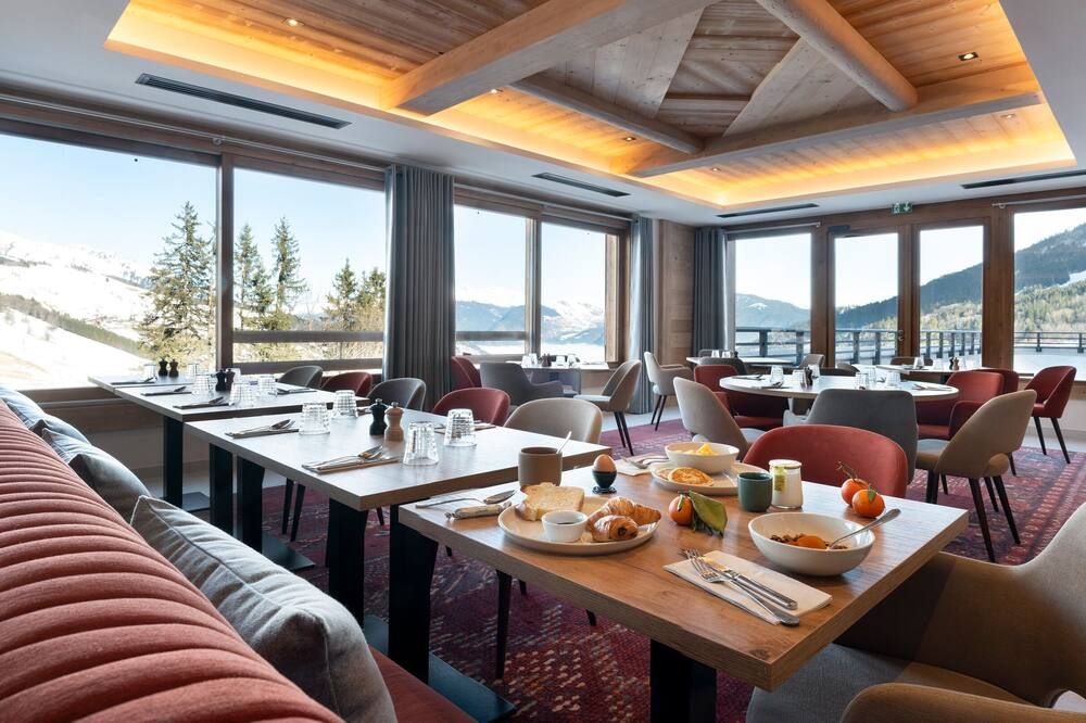 Mgm Hôtels & Résidences - Hôtel Akoya - Les Avanchers-Valmorel - Restaurante