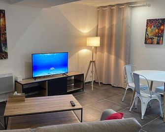 Apartment Historic Center Montbard - 1 Bedroom 'Chez Delphine Et Guillaume' France - Montbard - Living room