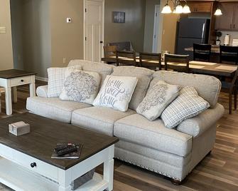 Brand New and Private house! - Hazleton - Living room