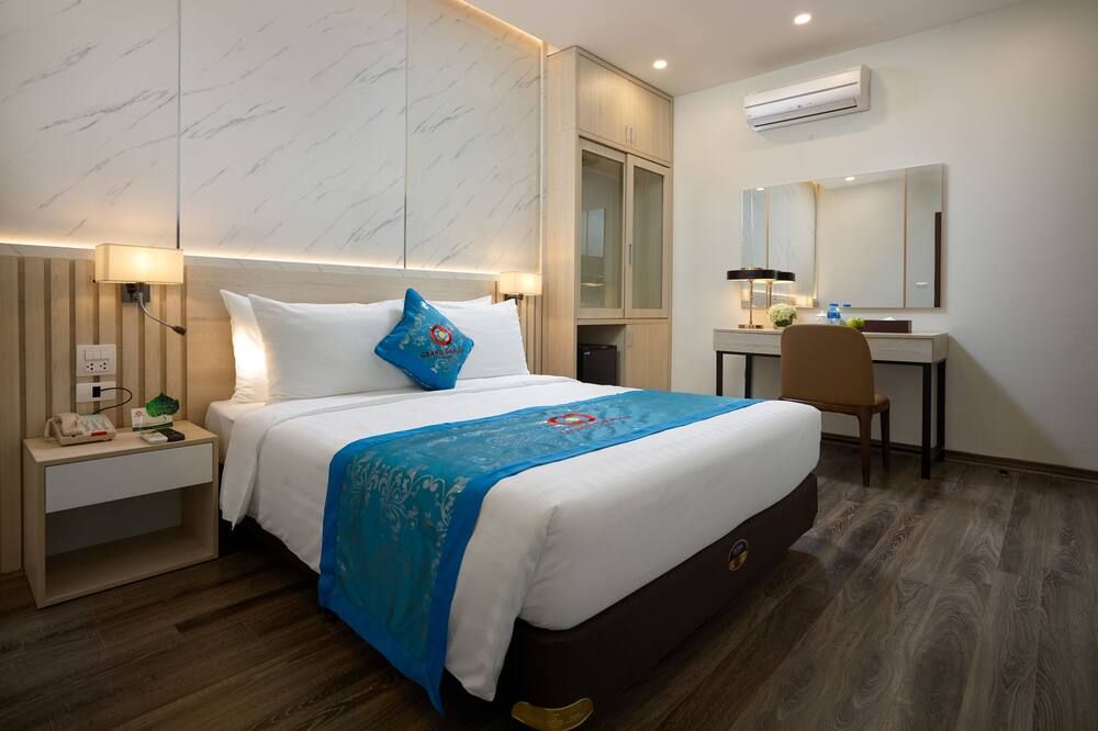 Grand Dragon Hotel Hanoi - האנוי - חדר שינה