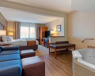 Comfort Inn and Suites Wilkes Barre - Arena - Wilkes-Barre - Bedroom