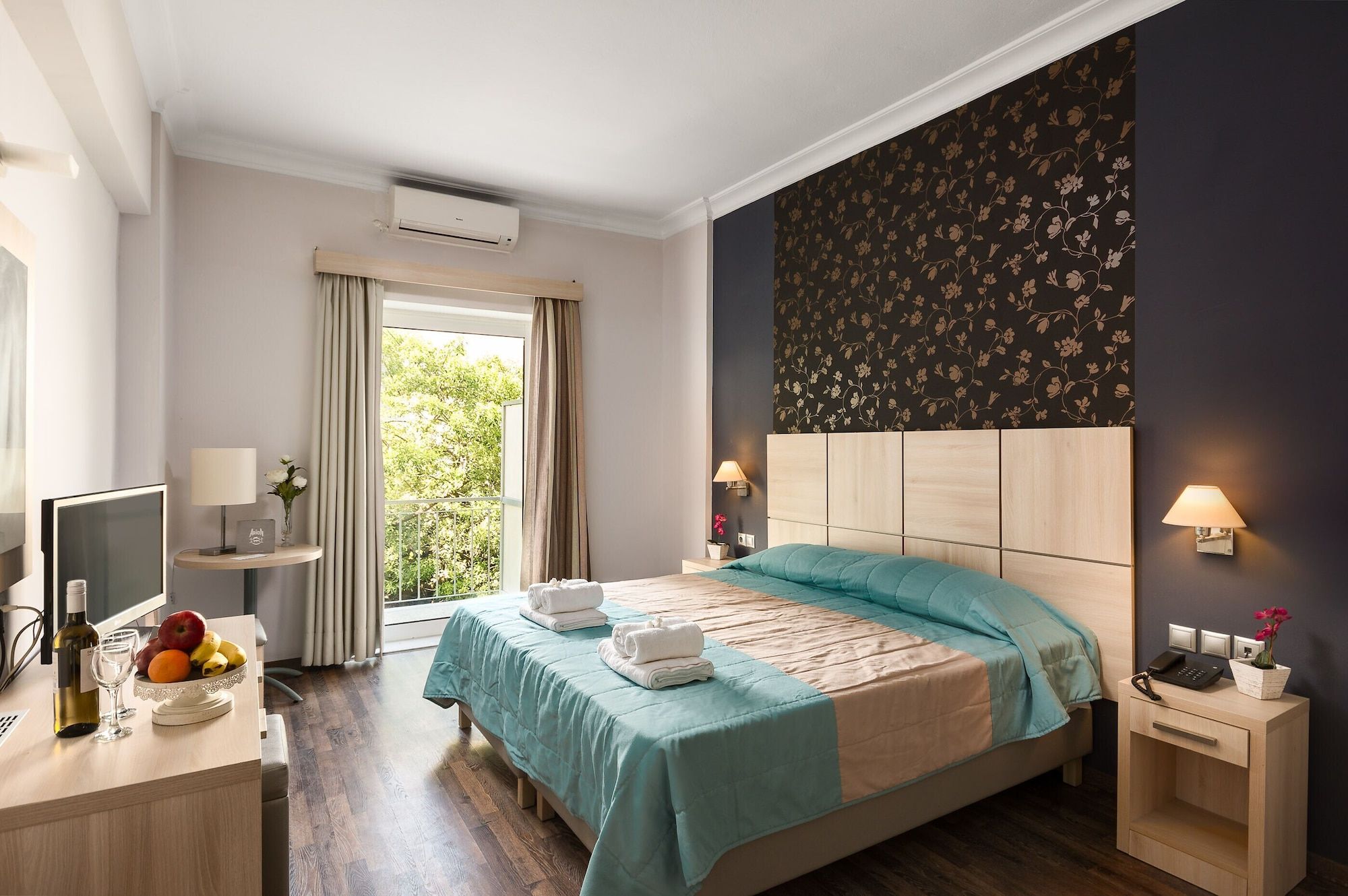 Arion Hotel - קורפו - חדר שינה