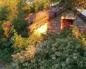 SUPERB 18th century stone house with heated swimming pool and large garden - Sauzet - Vista del exterior