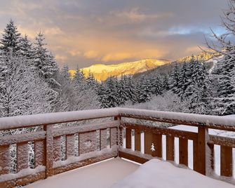 4-star chalet in Espace Diamant - 11 people - Crest-Voland - Balcon