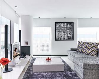 سيتاداينز فوشيونوبوليس سنغافورة - سنغافورة - غرفة معيشة