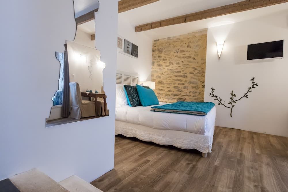 Hôtel L'instant Sévigné - Grignan - Спальня