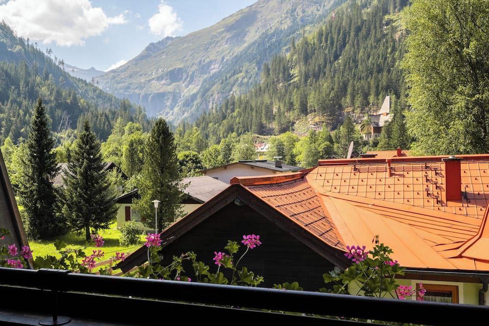 جروبرز هوتل أبارتمنتس جاستين - باد غاستيين - شرفة