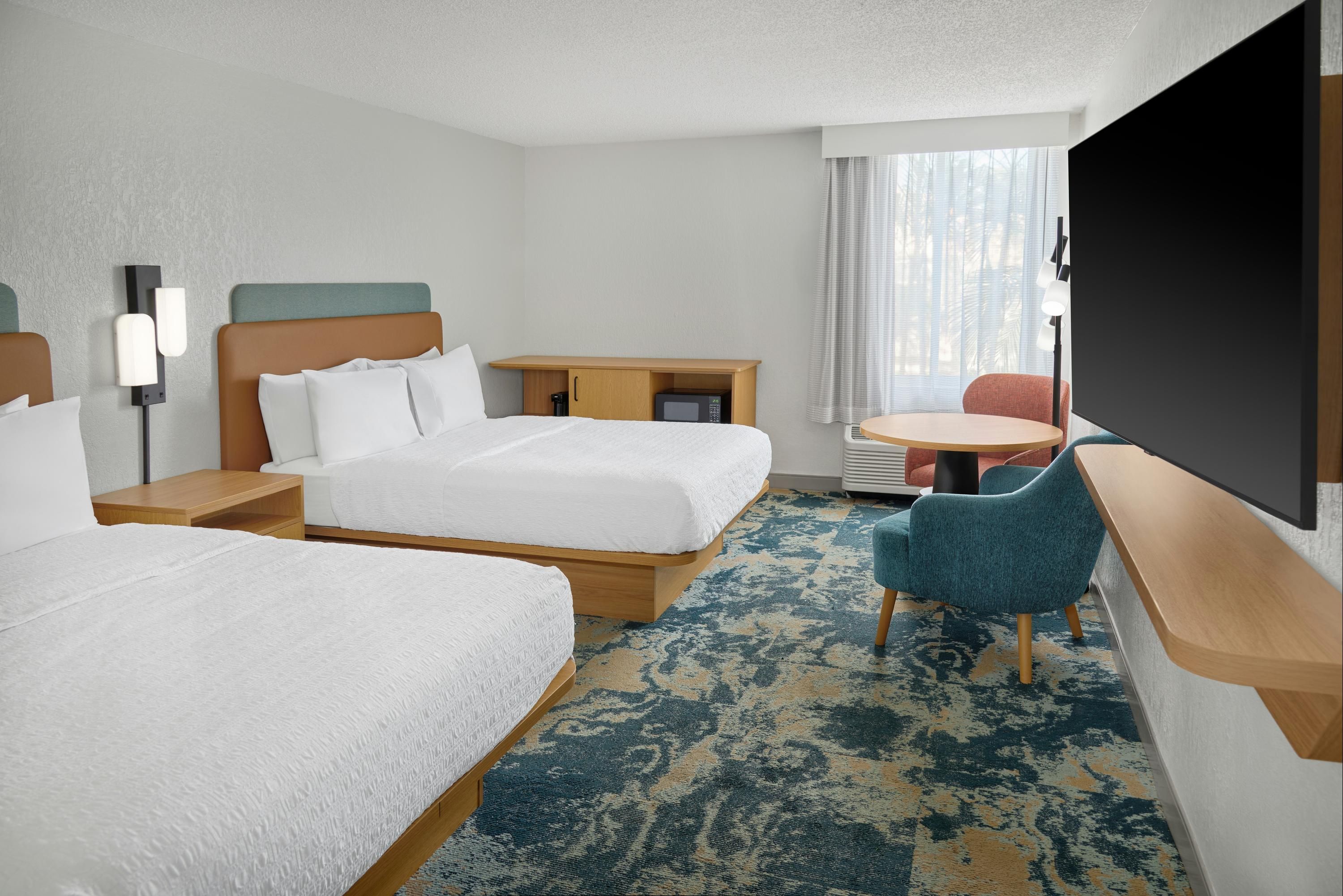 Hampton Inn Ft. Lauderdale/Plantation - Плантейшн - Спальня