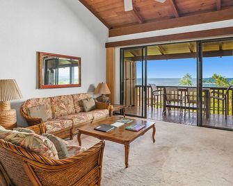 Nihi Kai Villa #832 By Parrish Kauai - amazing ocean view w/ heated pool, easy w - Koloa - Sala de estar