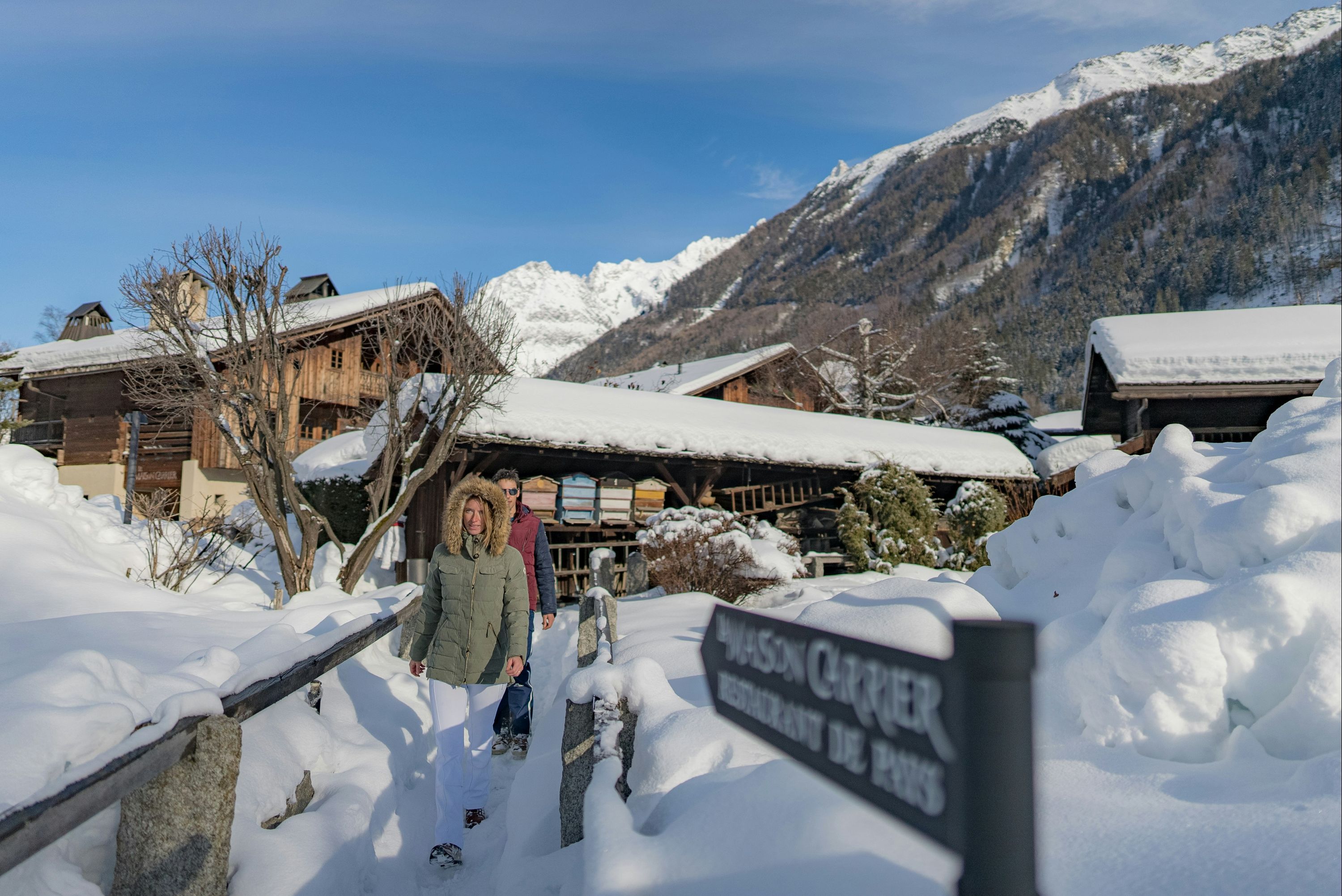 لو هامو ألبيرت وإي ا ي - ريليس آند شاتو - شامونيكس-مون-بلان - مبنى