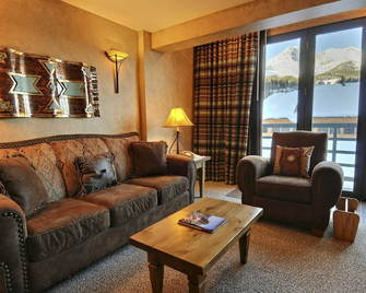Shoshone Condos at Big Sky Resort - Big Sky - Vardagsrum