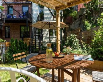 Luxury Boutique Townhouse with beautiful garden, Cobble Hill, Brooklyn - ברוקלין - פטיו