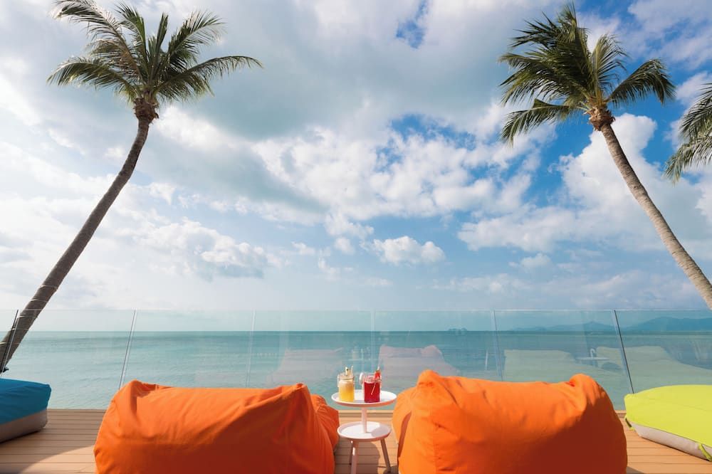 Sea&Sky luxury absolute beachfront villa - קו סאמוי - חוף