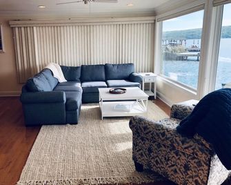 Water Front House Near Keuka Lake Wineries - Hammondsport - Sala de estar