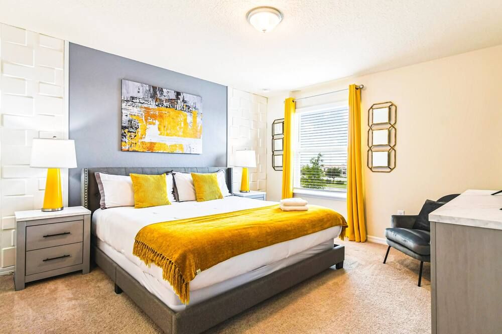 Windsor Island Resort 5br Villa Pool Near Disney - Davenport - Schlafzimmer