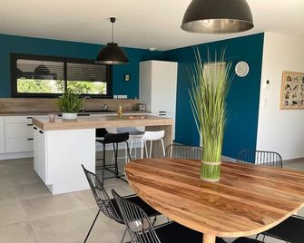 Stylish Villa in Sainte-Valière - Sainte-Valière - Comedor