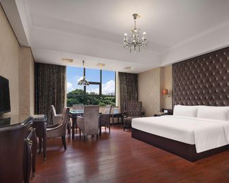 Changsha Linzhiyuan Hotel (Jingwanzi Desiqin Plaza) - Changsha - Habitación