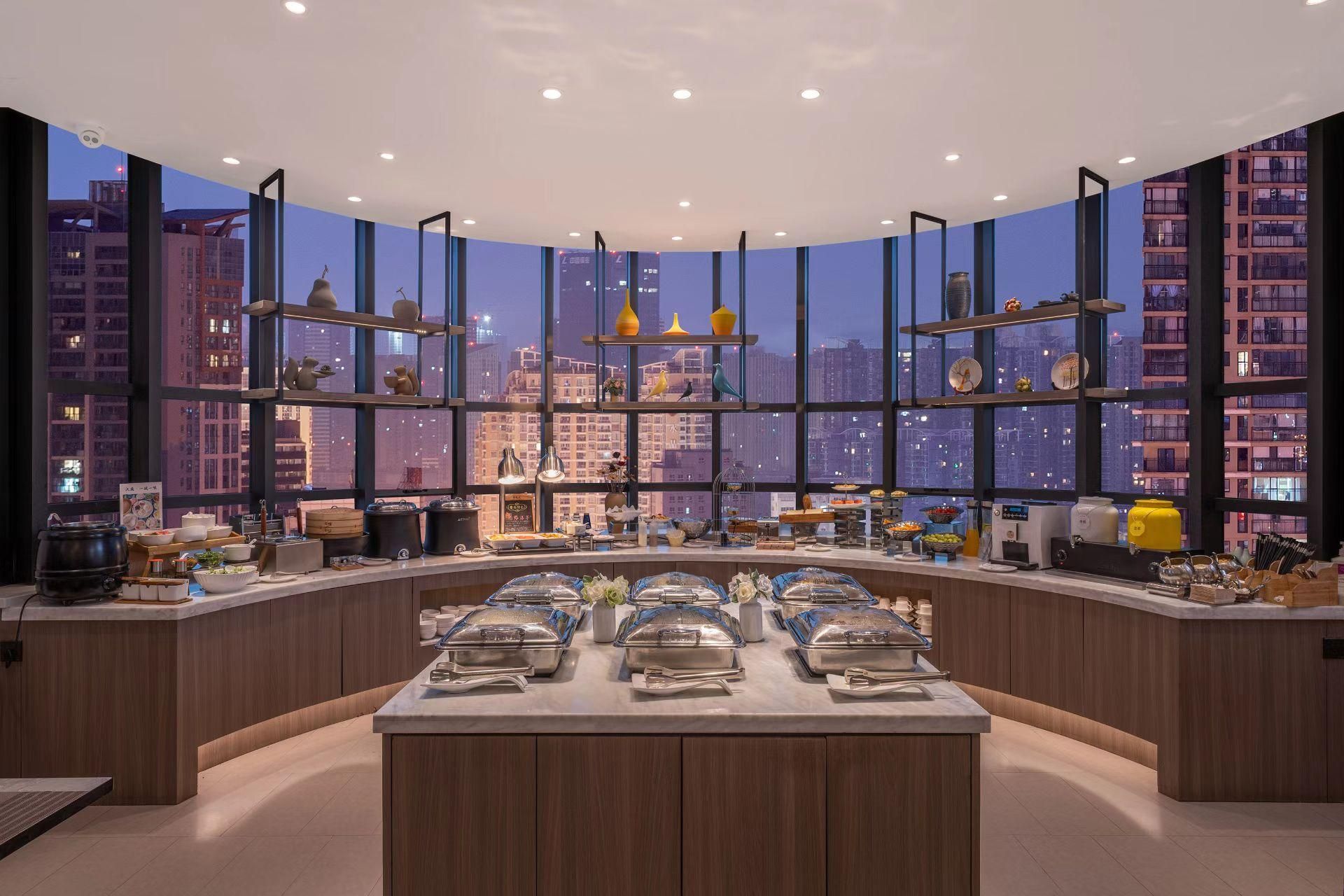 Hanting Premium Hotel Kunming Donghua - קונמינג - מסעדה