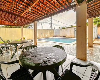 Casa com piscina a 350m da Praia do Croa Alagoas - Barra de Santo Antônio - Pool