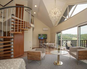 Duplex Penthouse Aparthotel Rosa - Podčetrtek - Obývací pokoj