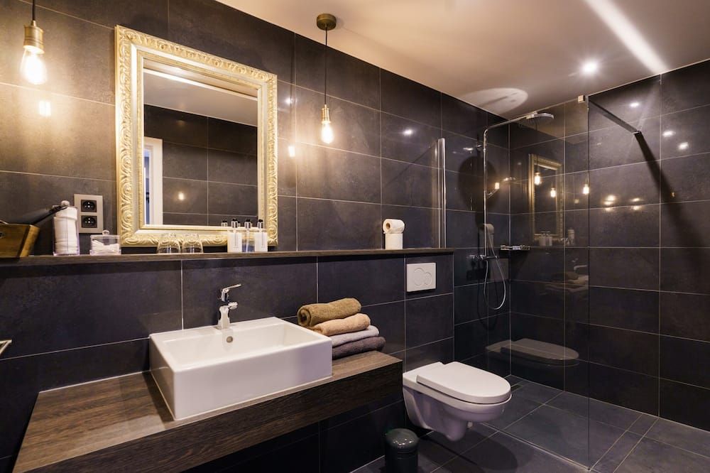 Charmehotel Kruishof Luxus - אוסטנד - חדר רחצה
