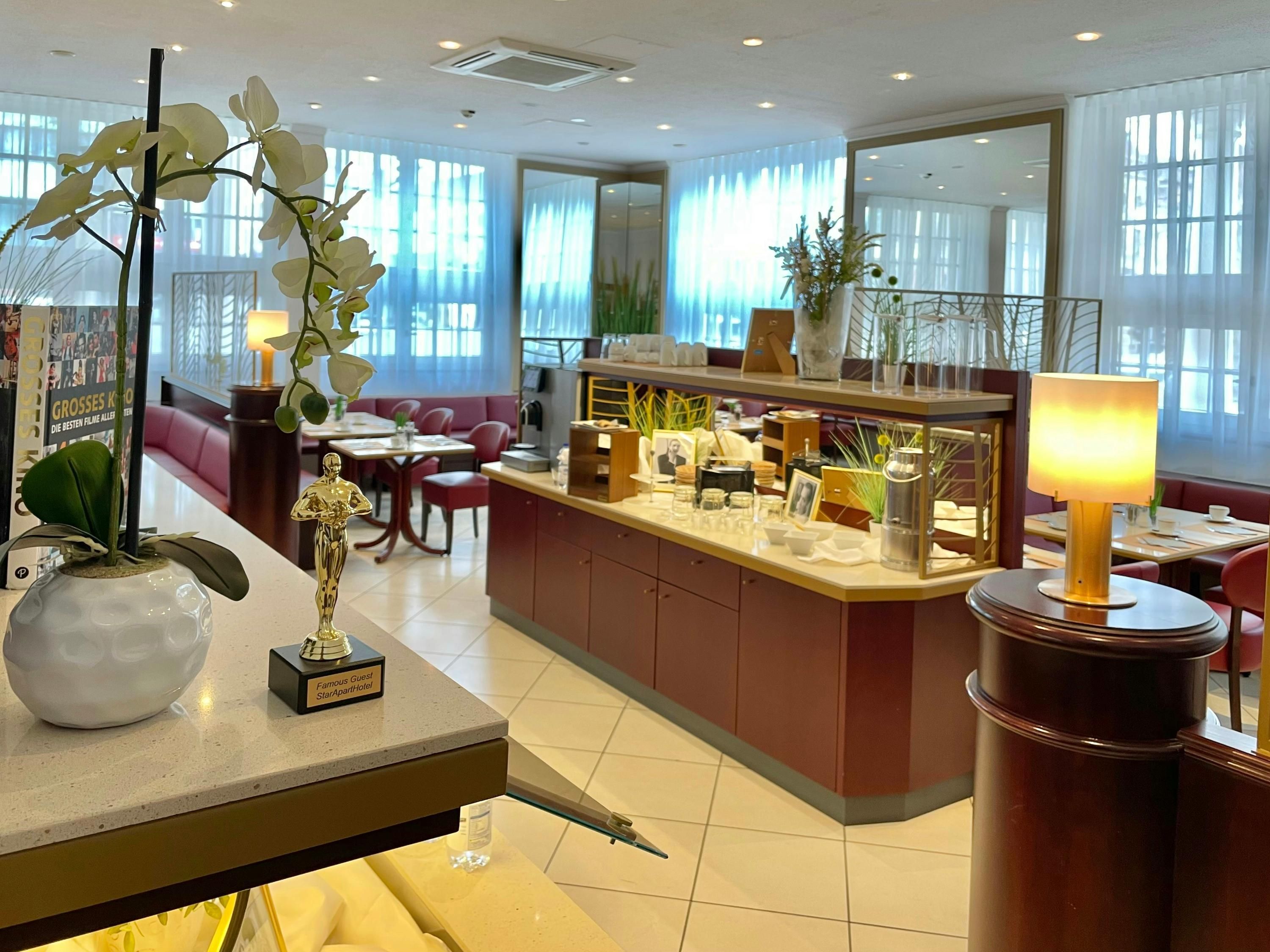 Star-Apart Hansa Hotel - ויסבאדן - מסעדה