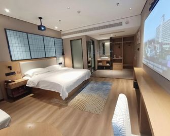 Greentree Inn Texas Linyi County Jibei Bus Terminal Express Hotel - Dezhou - Schlafzimmer